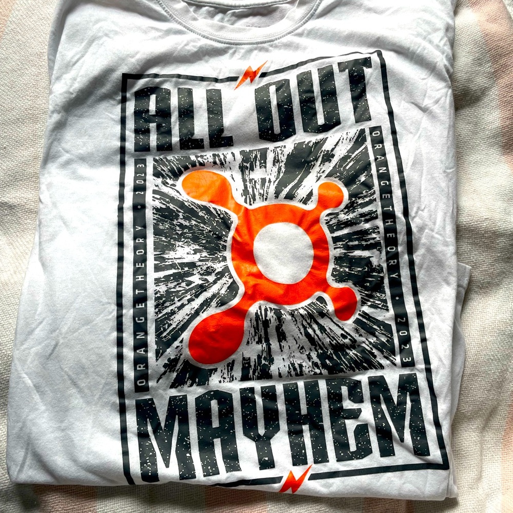 OrangeTheory All Out Mayhem 2023 T-Shirt Size M